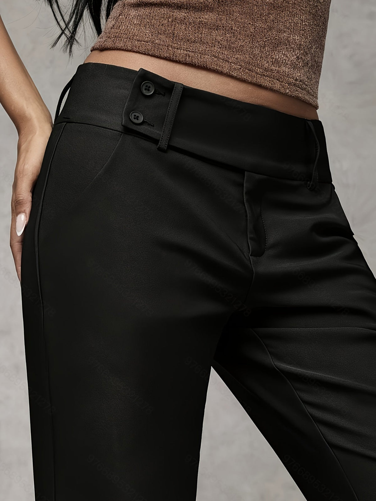 Dina | Pantaloni Moderni Gamba Larga